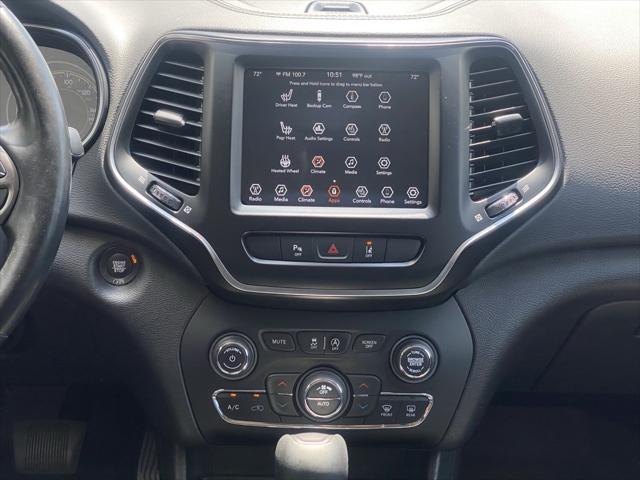 used 2021 Jeep Cherokee car, priced at $22,973