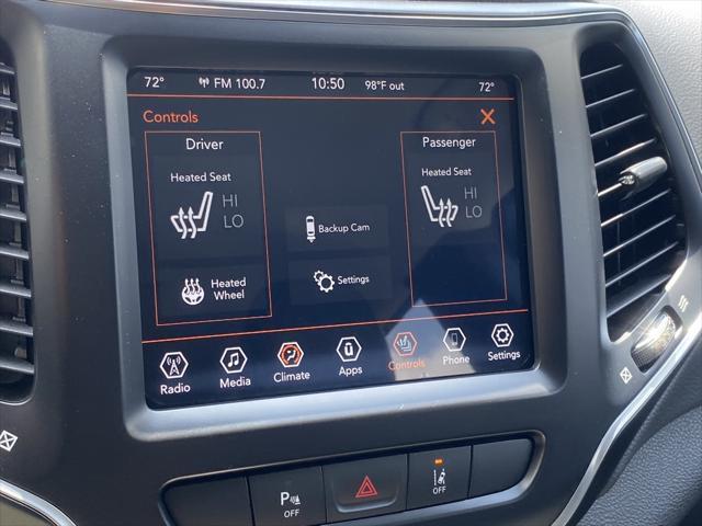 used 2021 Jeep Cherokee car, priced at $22,973