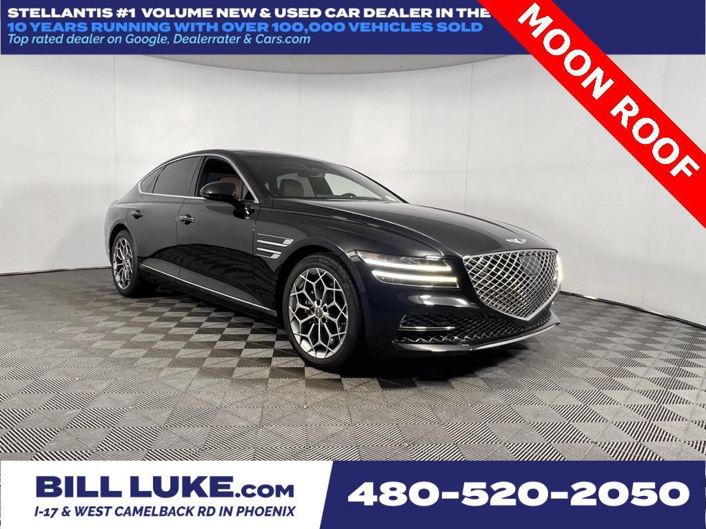 used 2022 Genesis G80 car, priced at $32,975