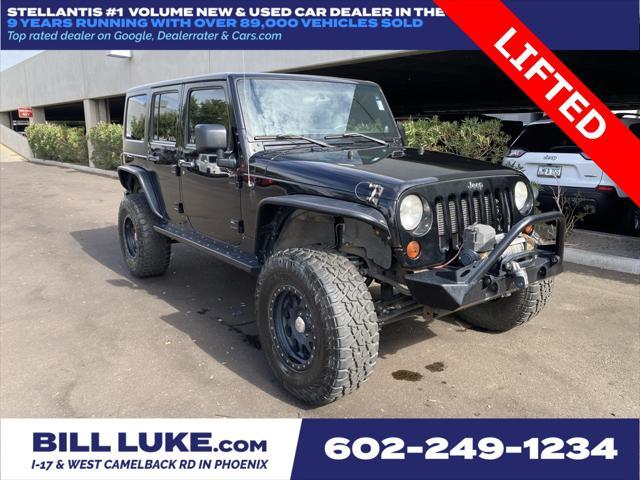 used 2013 Jeep Wrangler Unlimited car, priced at $18,973