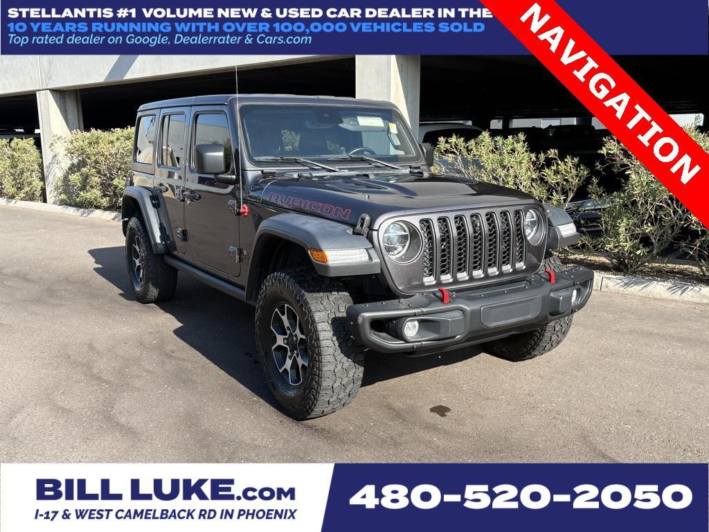 used 2021 Jeep Wrangler Unlimited car, priced at $39,573