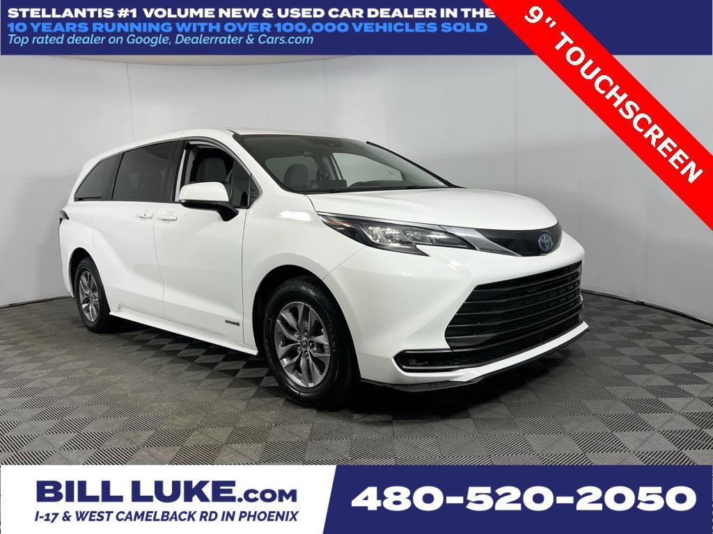 used 2021 Toyota Sienna car, priced at $27,973