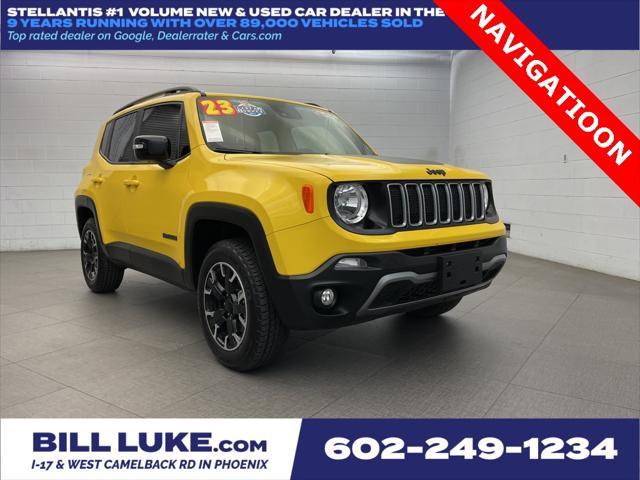 used 2023 Jeep Renegade car, priced at $24,973