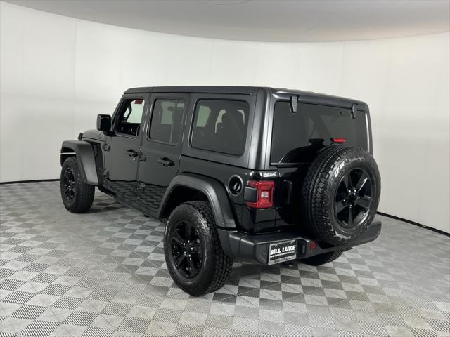 used 2021 Jeep Wrangler Unlimited car, priced at $32,073