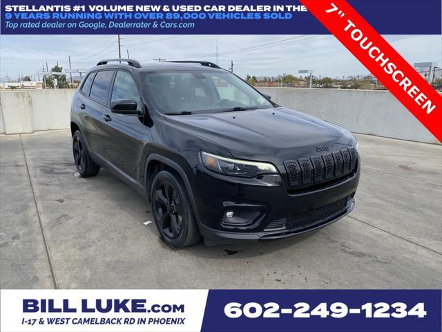 used 2019 Jeep Cherokee car, priced at $16,573