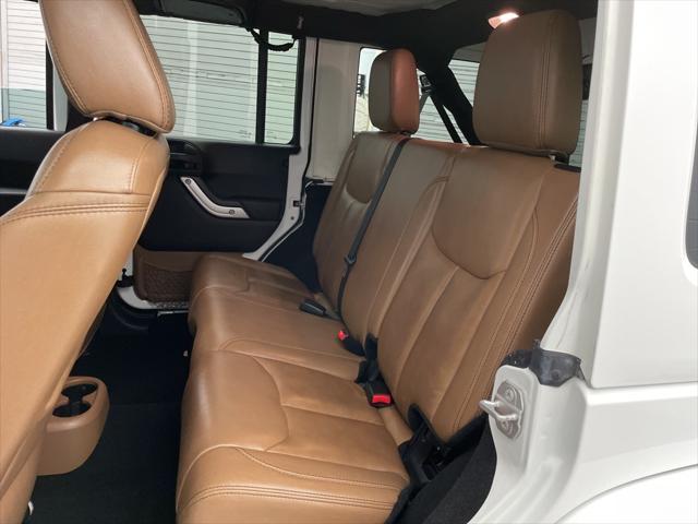 used 2015 Jeep Wrangler Unlimited car, priced at $20,973