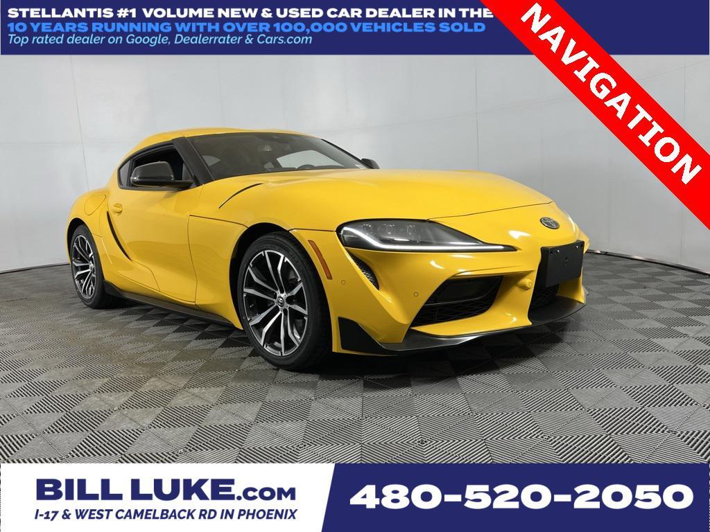 used 2021 Toyota GR Supra car, priced at $43,973