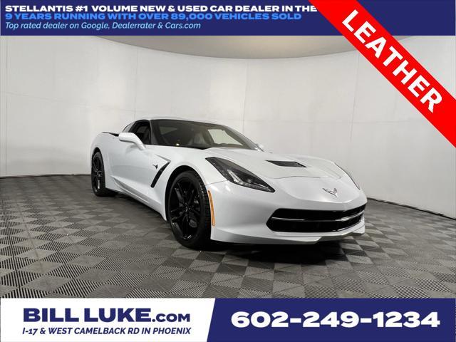 used 2019 Chevrolet Corvette car, priced at $49,273