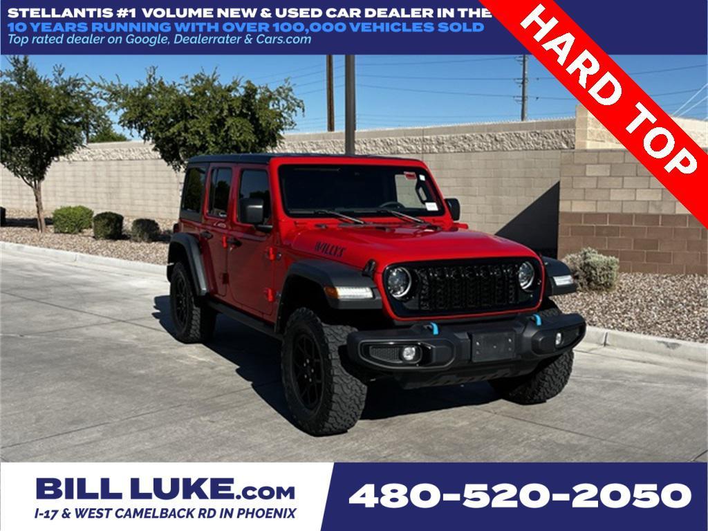 used 2024 Jeep Wrangler 4xe car, priced at $37,973
