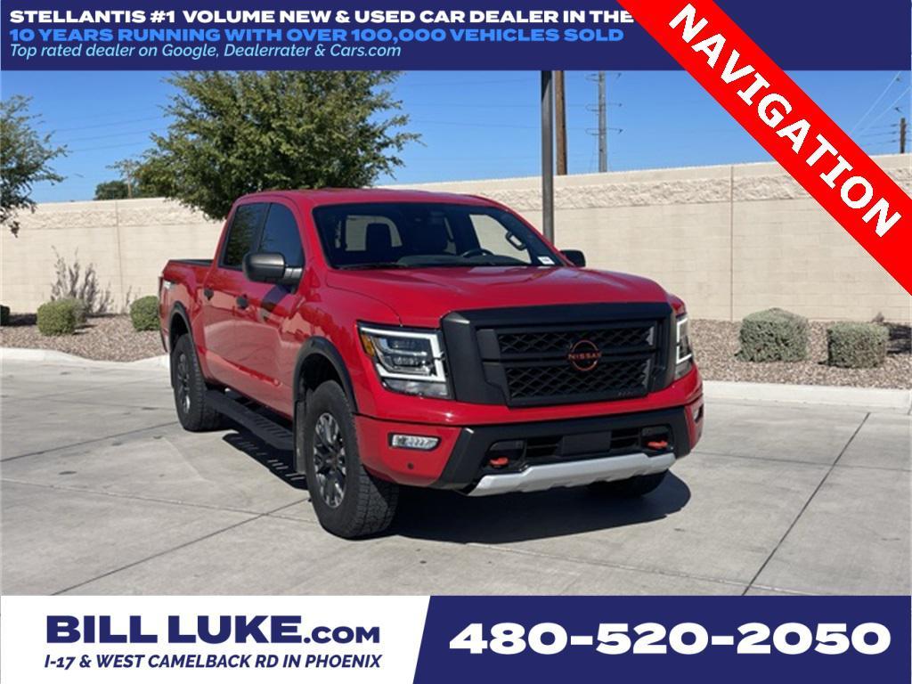 used 2024 Nissan Titan car, priced at $47,673