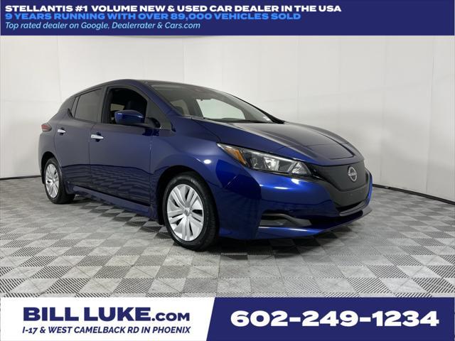 used 2023 Nissan Leaf car, priced at $15,573