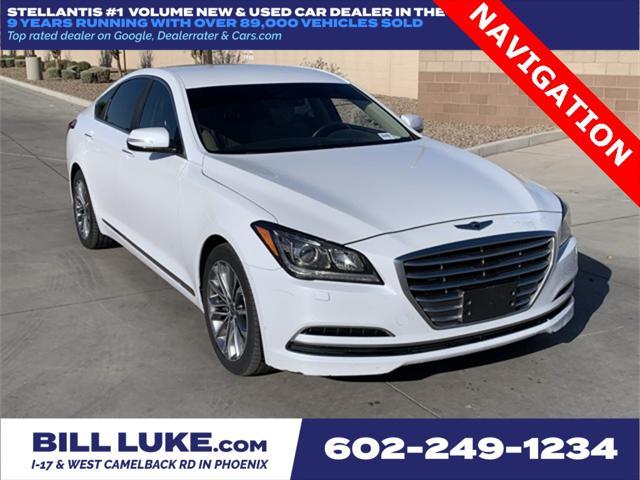 used 2015 Hyundai Genesis car, priced at $16,473