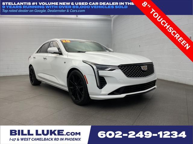 used 2020 Cadillac CT4 car, priced at $20,573