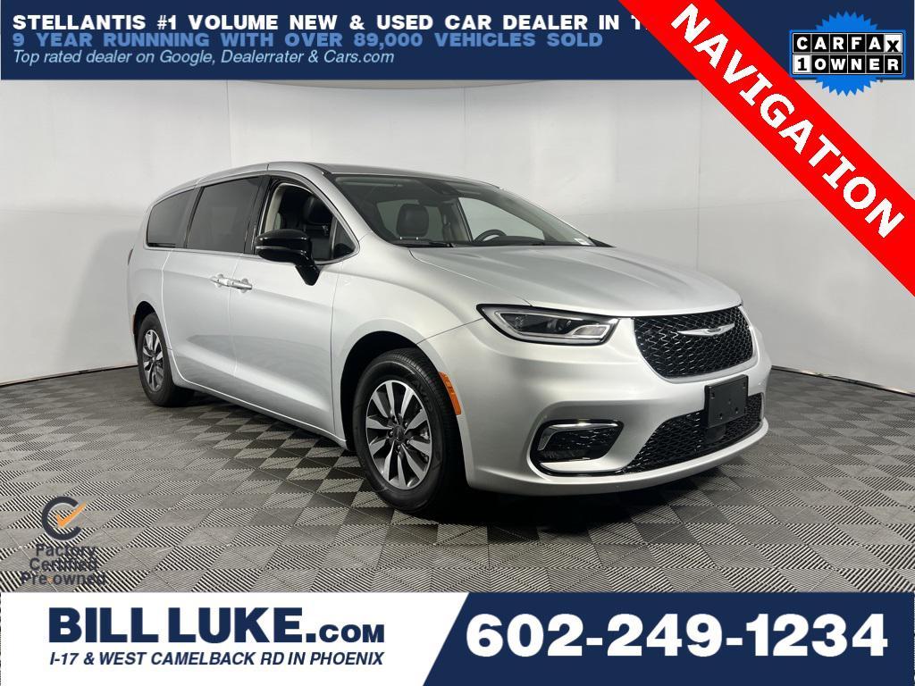 used 2024 Chrysler Pacifica Hybrid car, priced at $28,573