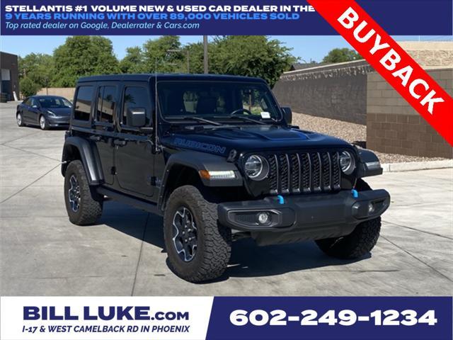 used 2022 Jeep Wrangler Unlimited car, priced at $37,275