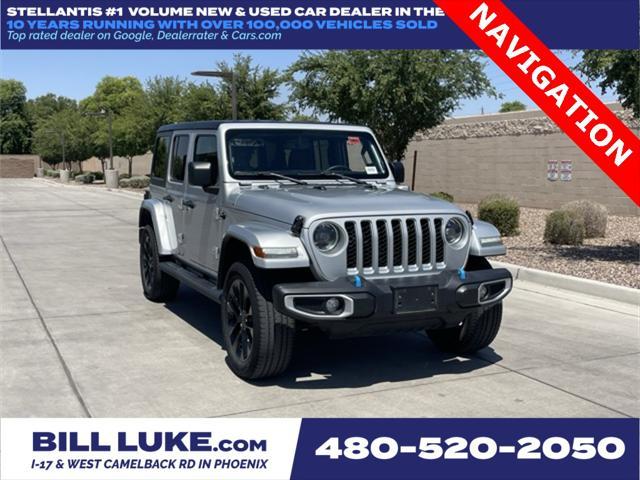 used 2023 Jeep Wrangler 4xe car, priced at $29,573