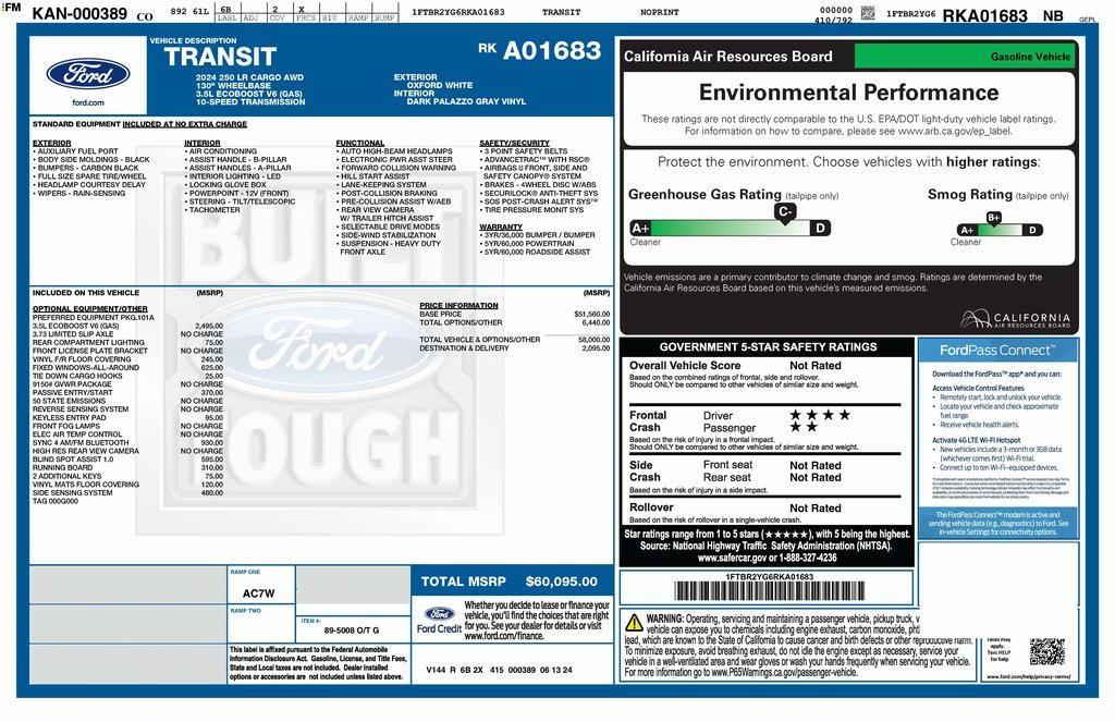 used 2024 Ford Transit-250 car, priced at $42,575