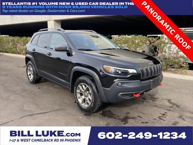 used 2020 Jeep Cherokee car, priced at $24,973