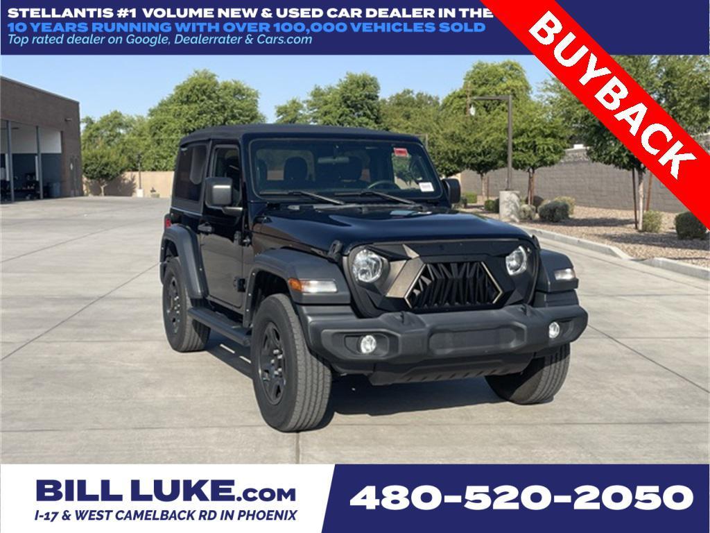 used 2023 Jeep Wrangler car, priced at $26,575