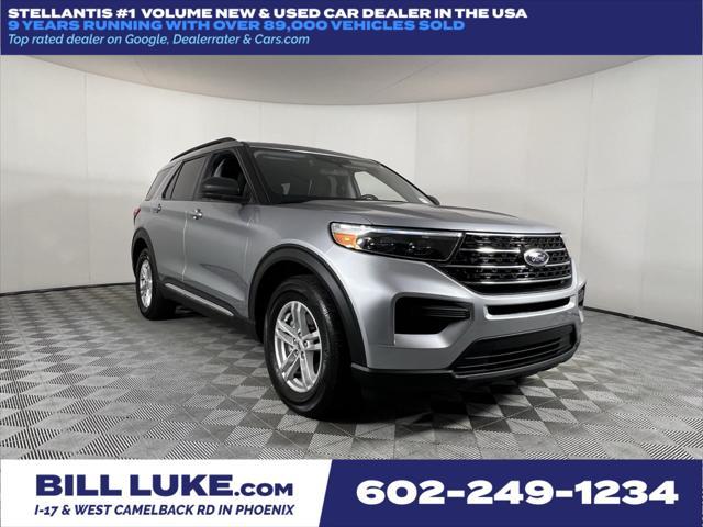 used 2022 Ford Explorer car, priced at $24,773