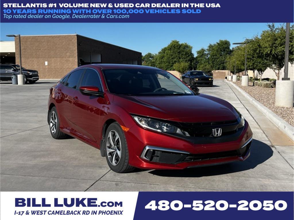 used 2019 Honda Civic car, priced at $18,473
