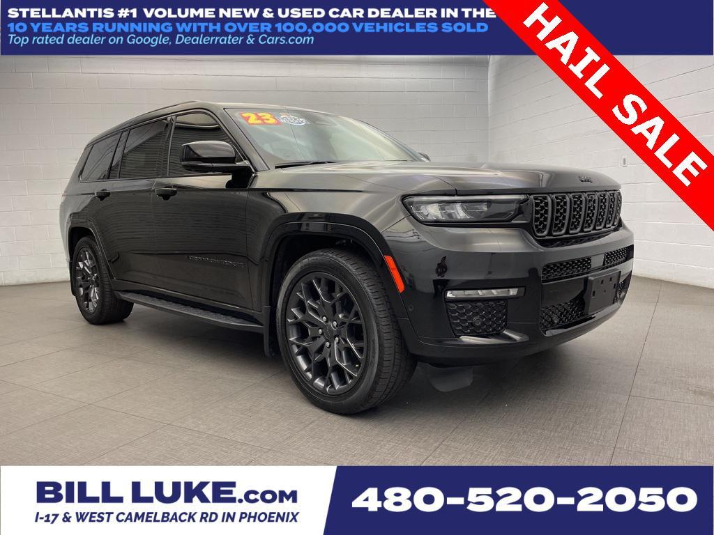 used 2023 Jeep Grand Cherokee L car, priced at $47,575