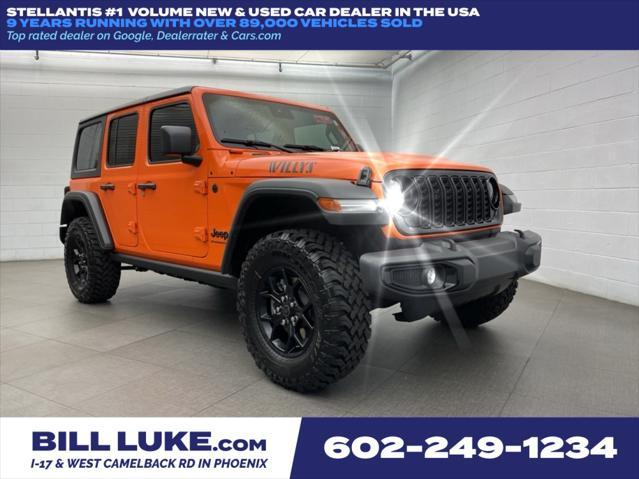 new 2025 Jeep Wrangler car, priced at $45,764