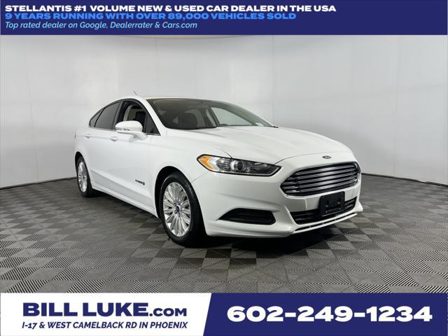 used 2016 Ford Fusion Hybrid car, priced at $13,973