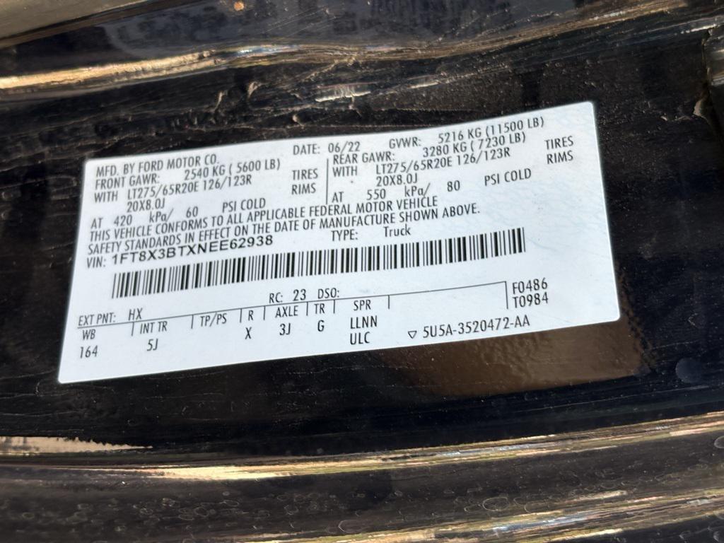 used 2022 Ford F-350 car, priced at $54,973