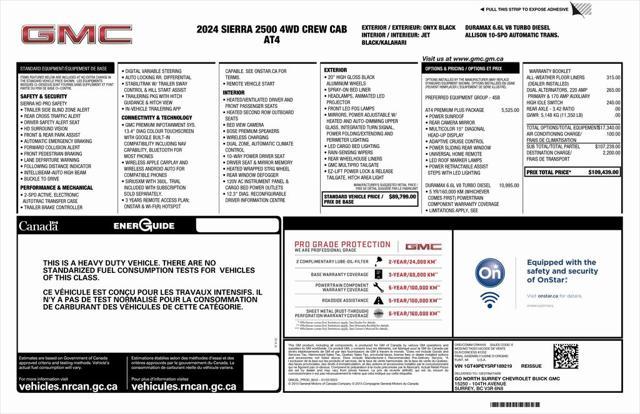 used 2024 GMC Sierra 2500 car, priced at $74,973