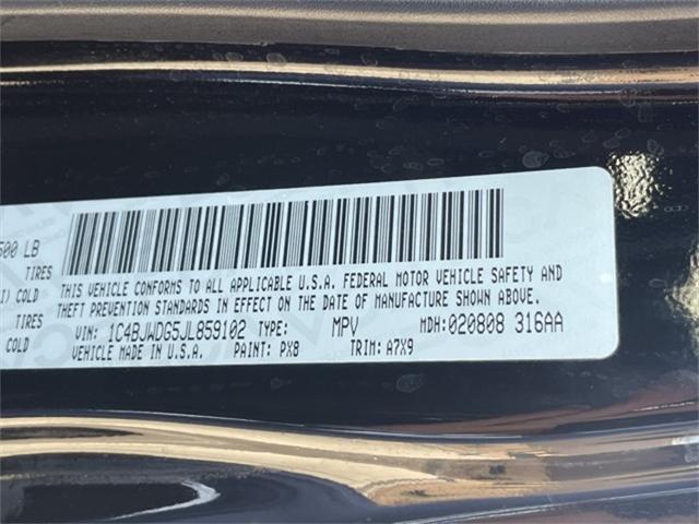 used 2018 Jeep Wrangler JK Unlimited car, priced at $20,973