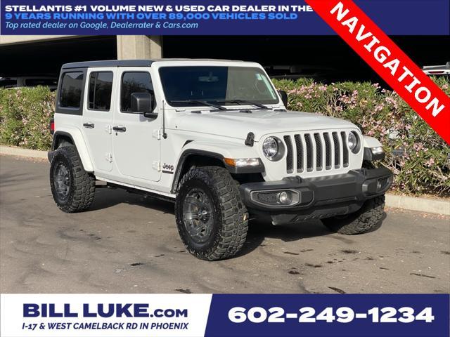 used 2021 Jeep Wrangler Unlimited car, priced at $35,973