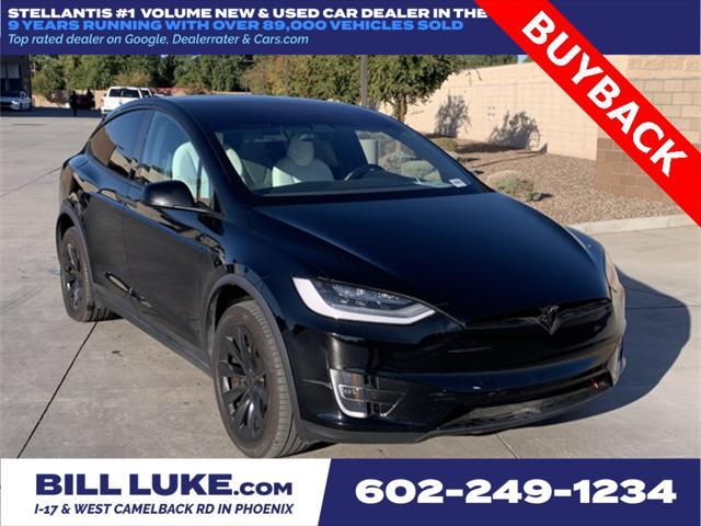 used 2020 Tesla Model X car, priced at $41,575