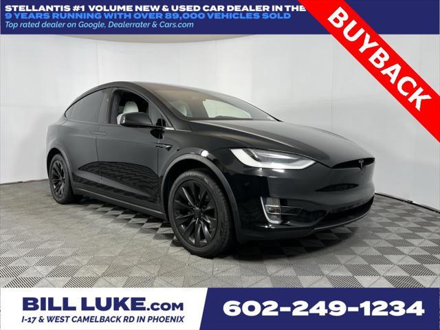 used 2020 Tesla Model X car, priced at $38,975