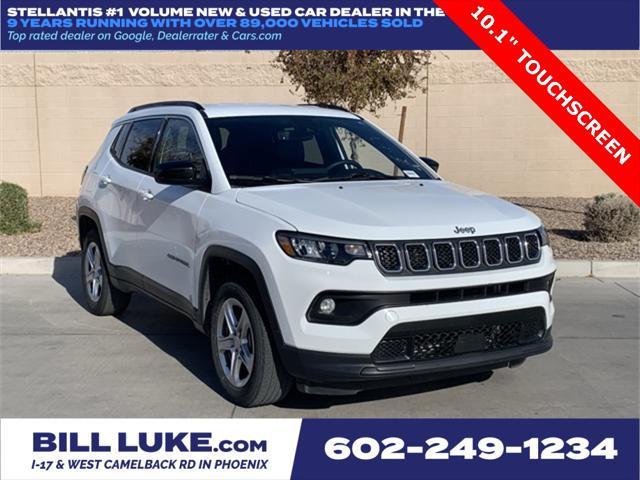 used 2023 Jeep Compass car, priced at $19,973