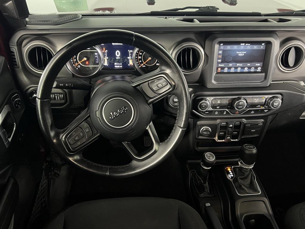 used 2021 Jeep Wrangler Unlimited car, priced at $27,573