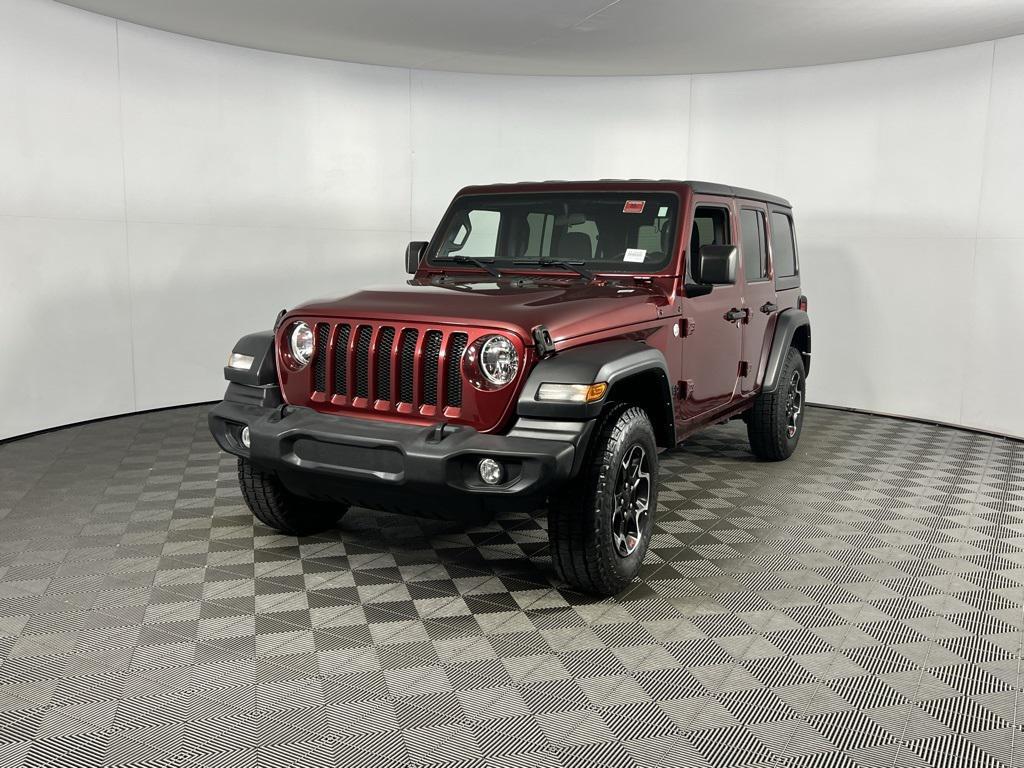 used 2021 Jeep Wrangler Unlimited car, priced at $27,573