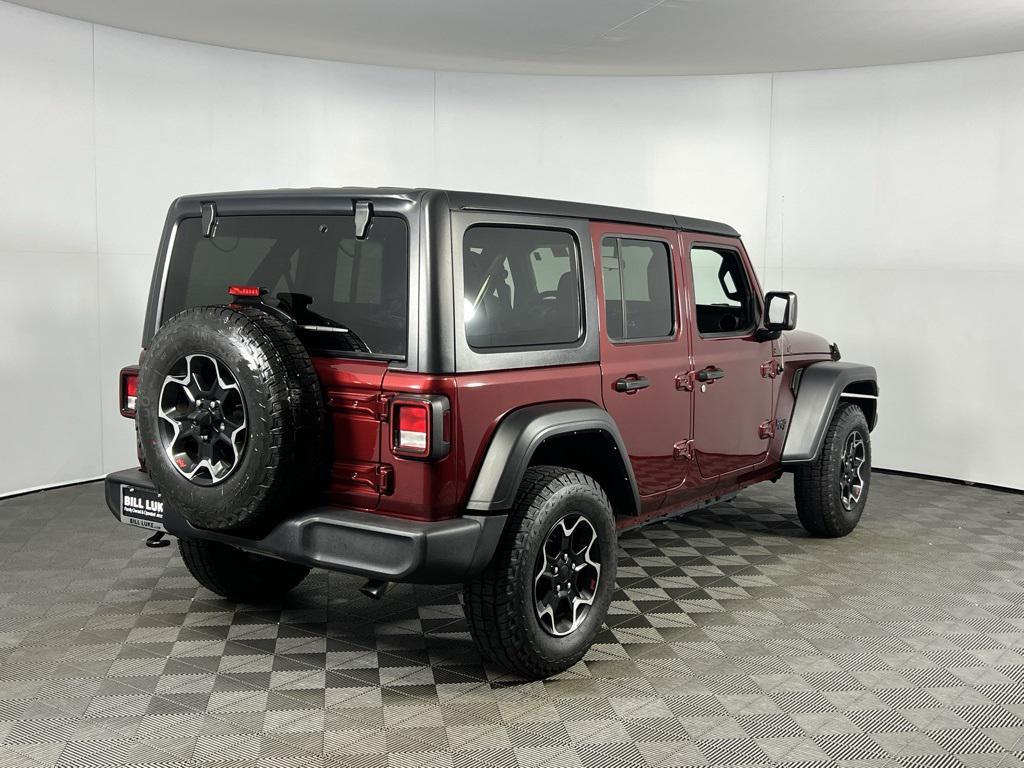 used 2021 Jeep Wrangler Unlimited car, priced at $27,573