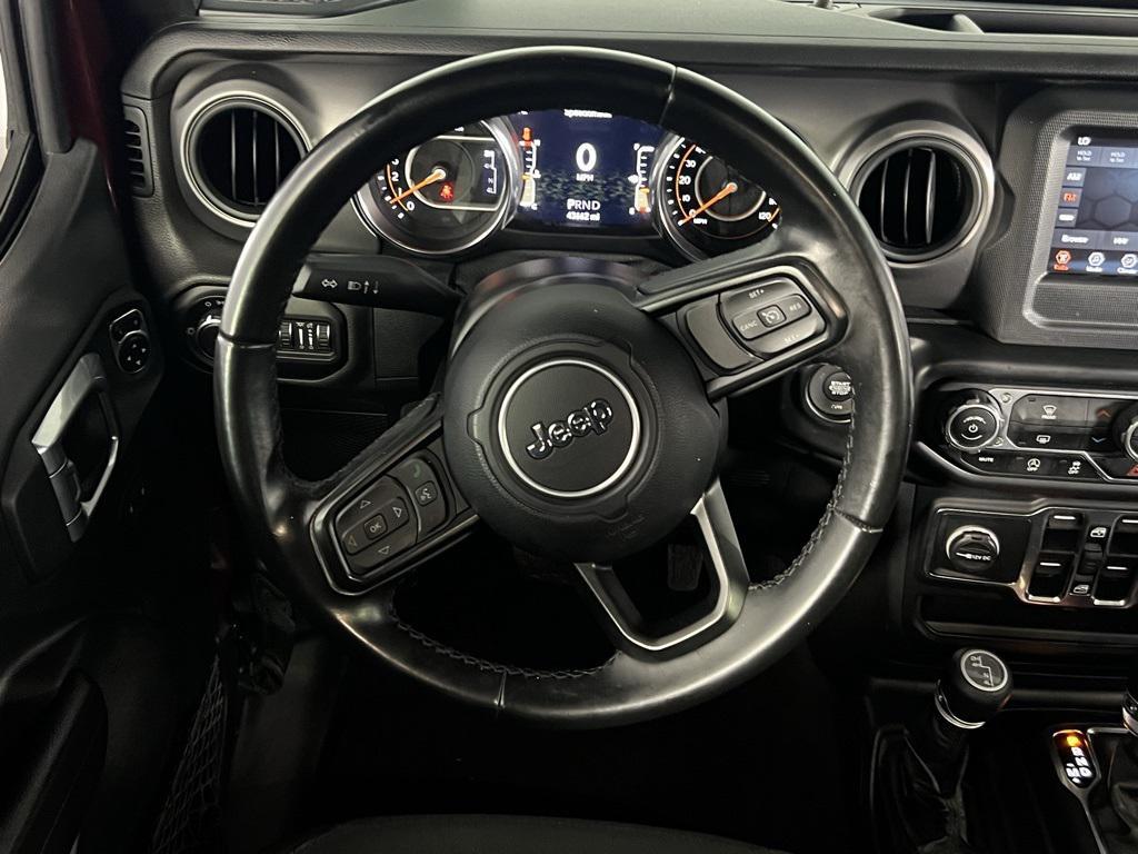 used 2021 Jeep Wrangler Unlimited car, priced at $27,573