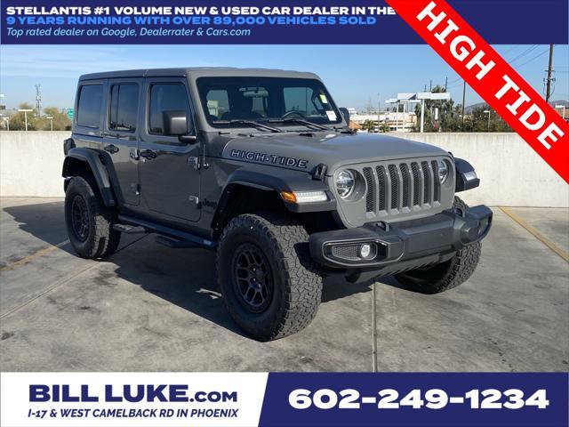 used 2022 Jeep Wrangler Unlimited car, priced at $41,573