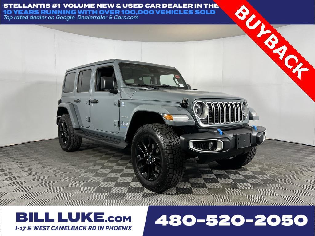 used 2024 Jeep Wrangler 4xe car, priced at $34,575