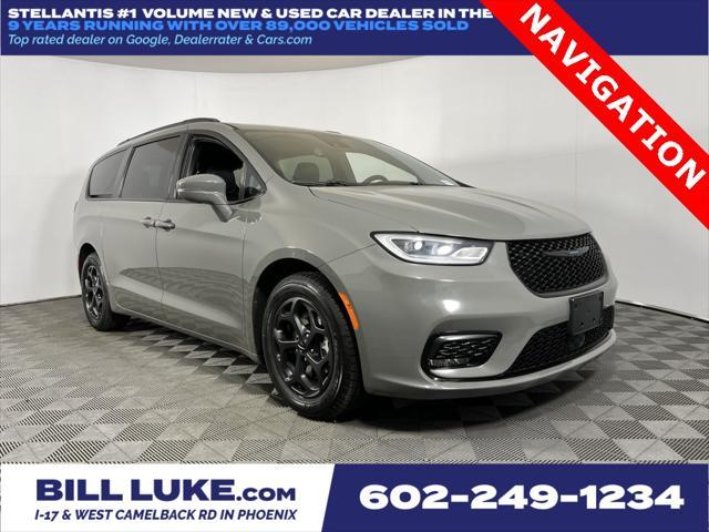 used 2021 Chrysler Pacifica Hybrid car, priced at $31,373