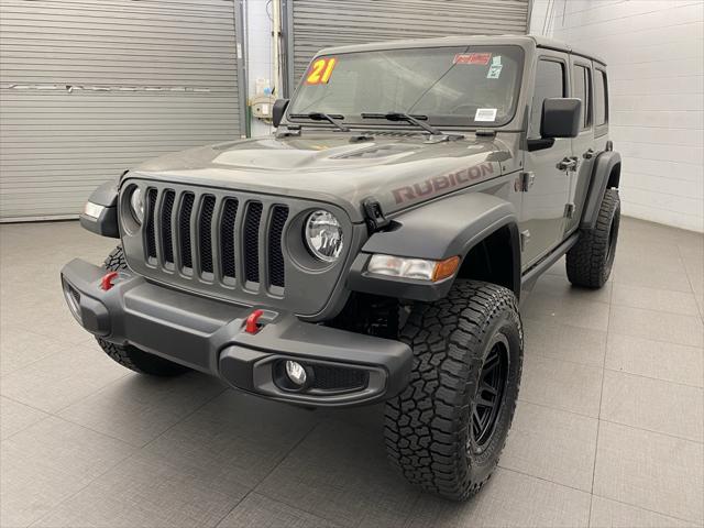 used 2021 Jeep Wrangler Unlimited car, priced at $40,973