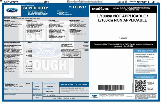 used 2022 Ford F-350 car, priced at $51,973