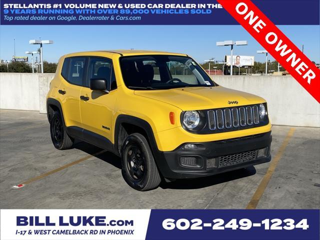 used 2018 Jeep Renegade car, priced at $11,973