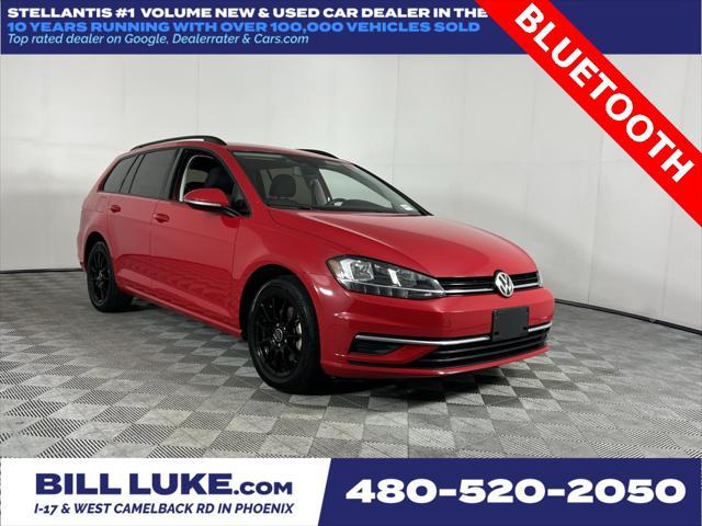 used 2019 Volkswagen Golf SportWagen car, priced at $19,573