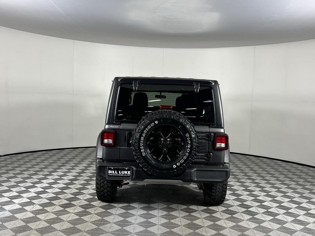 used 2022 Jeep Wrangler car, priced at $30,473