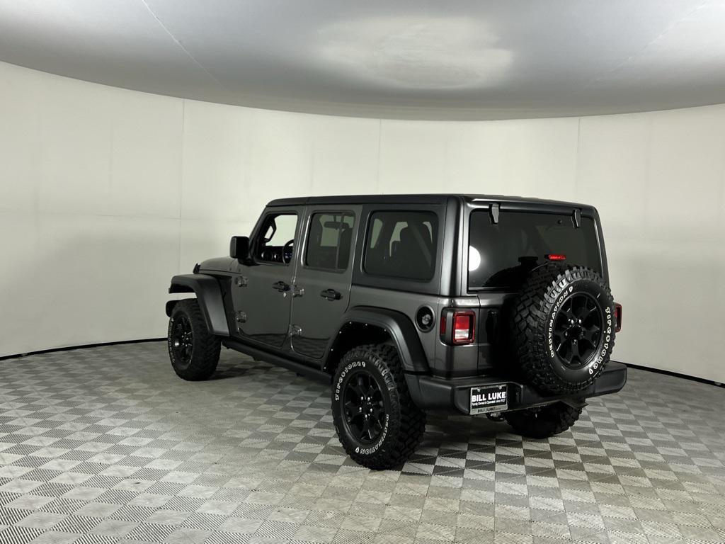 used 2022 Jeep Wrangler car, priced at $30,473
