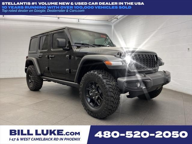 new 2025 Jeep Wrangler car, priced at $44,976