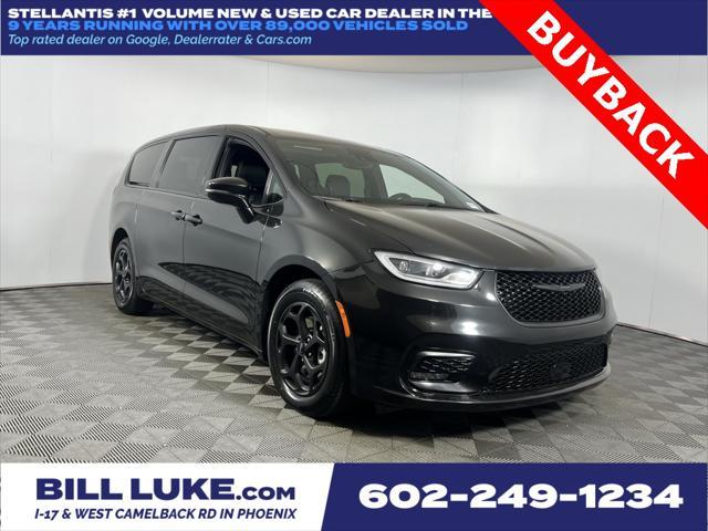 used 2022 Chrysler Pacifica Hybrid car, priced at $23,975